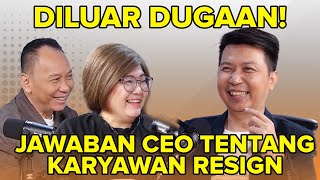 JAWABAN CEO INI DI LUAR DUGAAN WAKTU DITANYA TENTANG KARYAWAN YANG RESIGN - Jawaban Marketplace