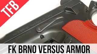 Can the "World's Fastest" Production Pistol Defeat Armor? FK Brno 7.5mm vs. IIIA Armor