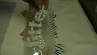 how to overlay colors with iron on vinyl