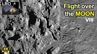 Flight over the surface of the Moon. What do you see there? VIII