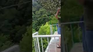 Самая длинная тарзанка! Экстрим! Абхазия!