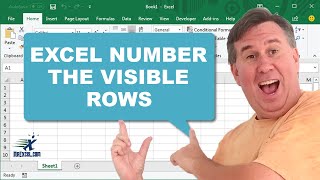 Excel Number The Visible Rows - 2328