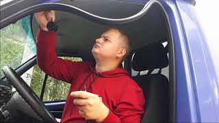 Первый тюнинг газели.Черный потолок!!!!
