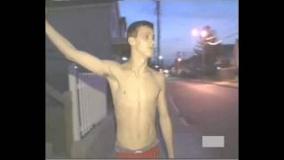shirtless boys in trouble