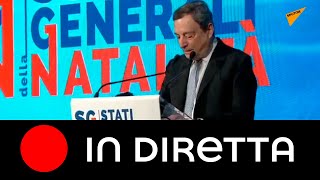 Mario Draghi e Papa Francesco intervengono agli Stati generali della natalità