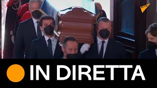 David Sassoli, i funerali di stato