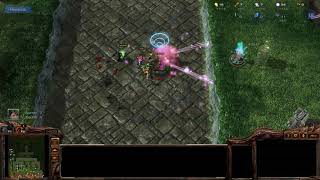 Starcraft 2 - (ARCADE) 488 - Mines and Magic -  Bug dva skeletoni za sebou