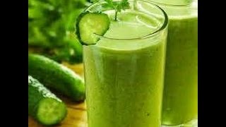 Jugo verde para desintoxicar y perder peso