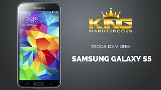 Assistência Samsung Troca tela touch vidro Galaxy S5 G900M