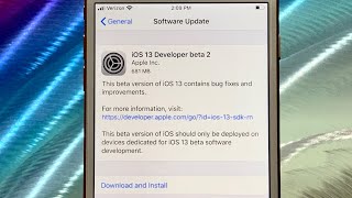 How get iOS 13 beta 2 (not clickbait)