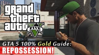 GTA 5 Walkthrough: Repossession (100% Gold Completion) HD