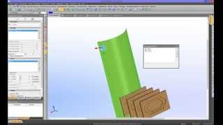 Деформация по кривой в T-FLEX CAD