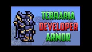 How To Get DEVELOPER Armour LEGIT in TERRARIA-NO HACKS