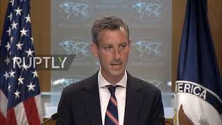 USA: State Department "concerned" with migrant crisis at Belarus-Poland border- spox. Price