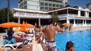 Justiniano Club Alanya Анимация у бассейна