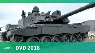 DVD 2018: BAE Systems' Challenger 2 demonstrator - Black Night