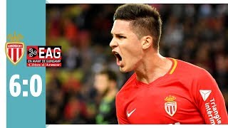 AS Monaco - EA Guingamp 6:0 / Carrillo & Traore treffen doppelt