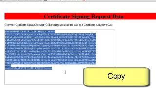 How to create and install a SSL certificate using the SSL wizard