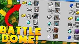Minecraft OP WEAPONS AND MEGA LAZERS MODDED BATTLEDOME CHALLENGE - Minecraft Mod | JeromeASF