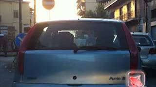 Nocera (SA) - Calcio, scontri al termine di Nocerina-Paganese (live 06.08.12)