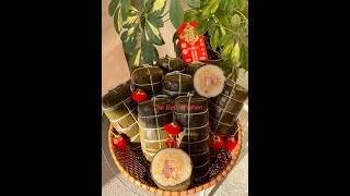 Cách Gói Bánh Tét Truyền Thống - Vietnamese Savory Sticky Rice Cake
