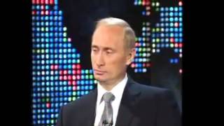 В.Путин.Интервью ведущему CNN,Ларри Кингу.08.09.00. "Она утонула"
