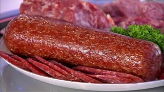 САЛЯМИ В ДОМАШНИХ УСЛОВИЯХ РЕЦЕПТ. ДОМАШНЯЯ КОЛБАСА САЛЯМИ своими руками. САЛЯМИ ДОМАШНЯЯ. ♦DIY CAM♦
