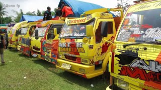 Truk truk Peresmian Lampung Truck Comunity Koridor Pringsewu ,