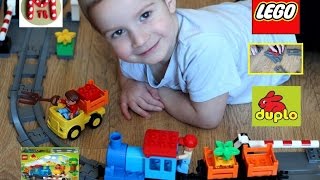Обзор конструктора LEGO Duplo 10810 ЛОКОМОТИВ и 10506 Дополнительные ЭЛЕМЕНТЫ ДЛЯ ПОЕЗДА