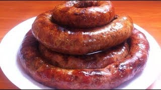Домашняя Украинская Колбаса на Вишнёвых Веточках/Рецепт/