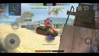 Играю в игру танки в world of tanks на телефоне