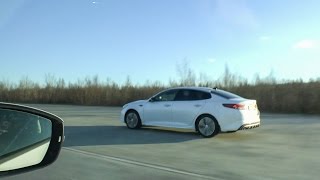 Замеры разгона Kia Optima 2016 2.4 GT Line по RaceLogic