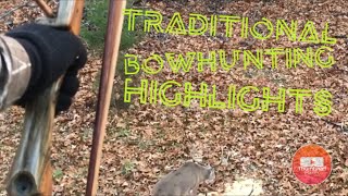 Traditional bowhunting highlights