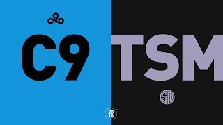 C9 vs. TSM - NA LCS Semifinals Highlights (Summer 2018)