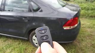 VW POLO SEDAN. Авто открытие крышки багажника
