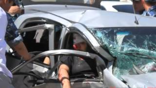 ДТП в Астане видео 31.05.2012