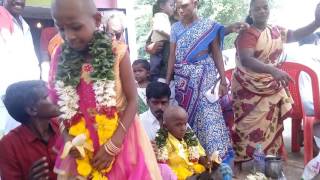 Mottai and Kaadhu kuthal ceremony, Ear piercing ceremony