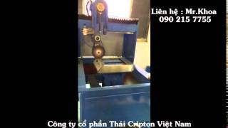Đánh bóng kim loại, Đánh bóng inox bằng máy tự động - Thái Cripton Việt Nam