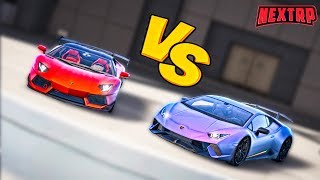 БАТЛ ДВУХ КРУТЕЙШИХ МАШИН LAMBORGHINI HURACAN ПРОТИВ LAMBORGHINI AVENTADOR НА NEXT RP!