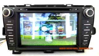 Car DVD Player GPS Navigation Android System with wifi 3g