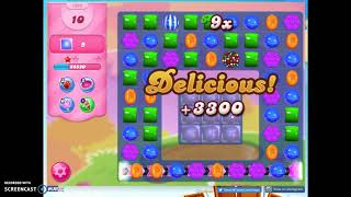 Candy Crush Level 1662 Audio Talkthrough, 2 Stars 0 Boosters