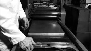 How to adjust letterpress roller height