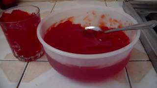 Gelatina casera. Receta