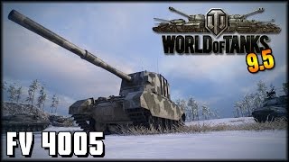 World of Tanks Patch 9.5 - Live: FV 4005 Stage II [ deutsch | gameplay ]
