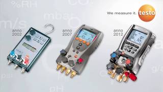 Presentazione Manometri digitali Testo 550, 557 e 570