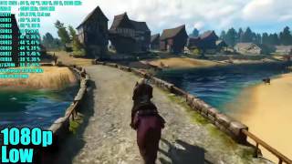 Budget GPU gtx 1050 2gb running The Witcher on Medium High Ultra