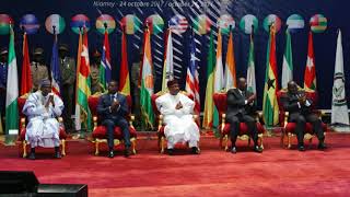Le Président Ouattara à la réunion sur la monnaie unique de la CEDEAO à Niamey