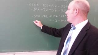 Gleichungen Klasse 8  Mathe