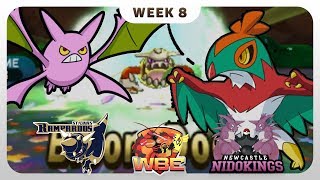 Z-MOVE MIND GAMES! | St. Louis Rampardos VS New Castle Nidokings WBE W8 | Pokemon Sun Moon