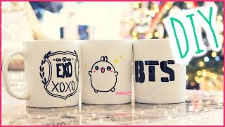❄︎Christmas Gift Idea: DIY Sharpie Mugs❄︎